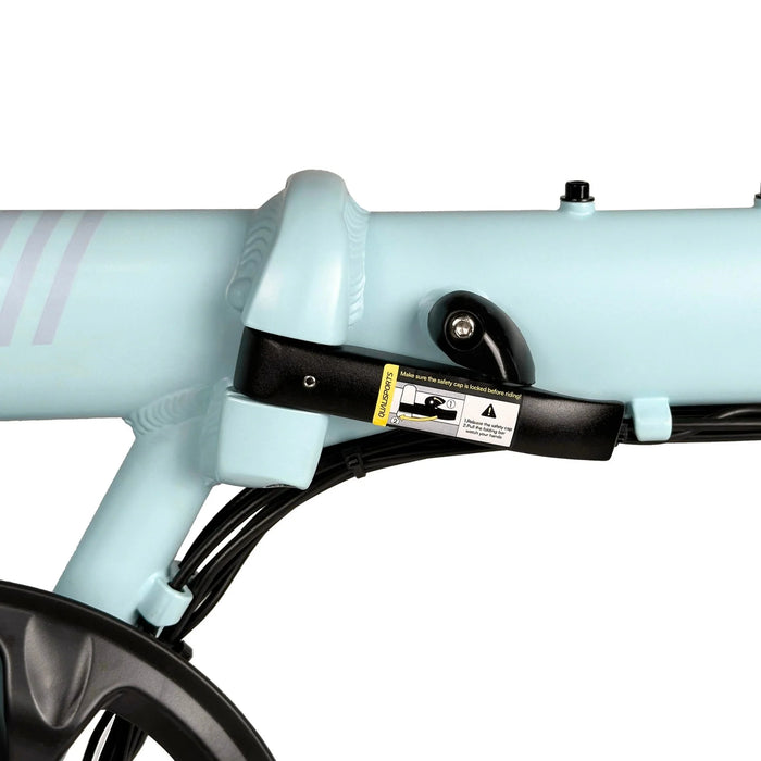 Qualisports Volador Folding Electric Bike  36V  350W  7Ah Geared Brushless Hub  Motor - 100% Financing Available! Ships Mid-May