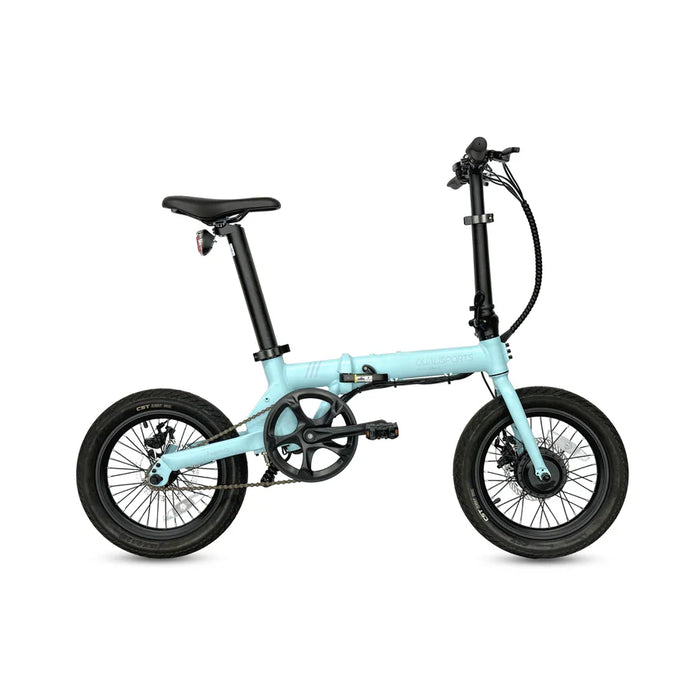 Qualisports Nemo Ultra-Lightweight Folding Electric Bike 36V  250W  7Ah Geared Brushless Hub Motor - 100% Financing Available! Ships Mid-May
