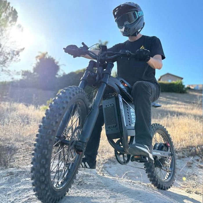 COSWHEEL R19 Electric Dirt Bike - 72V 6000W Top Speed 50MPH! 100% Financing Available!