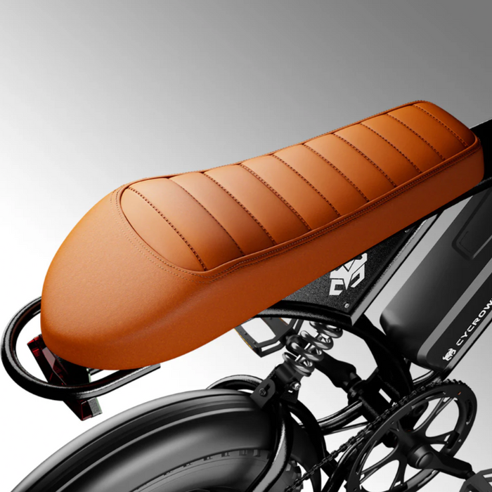 Cycrown Run Mini All Terrain Fat Tire Vintage Design Electric Bike - 36V 500W (750W Peak), full suspension, 20 MPH, 30-mile range - 100% Financing Available!