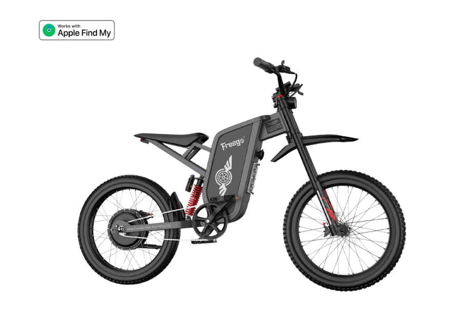 Freego X1 Series Agile All-Terrain Electric Dirt Bike - 60V, 25Ah, 3000W peak, 37 MPH max speed,  full suspension, hydraulic brakes - 100% Financing Available
