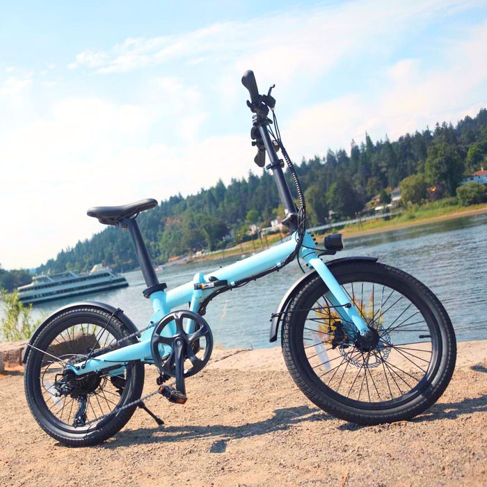 Qualisports Volador Folding Electric Bike  36V  350W  7Ah Geared Brushless Hub  Motor - 100% Financing Available!