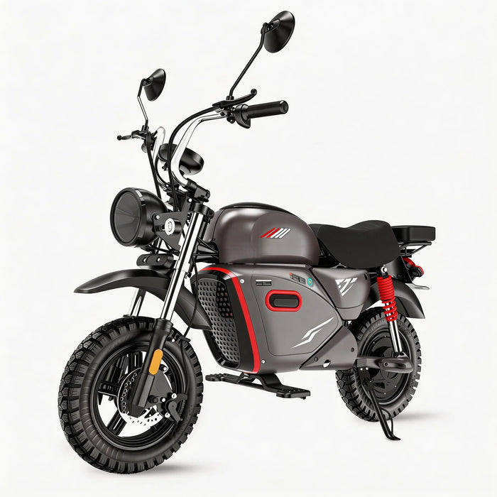 isinwheel Flow Y18 Electric Dirt Bike - 48V 20Ah 4000W, 35 MPH Max Speed, 60-Mile Range, 330 lbs Max Load - 100% Financing Available!