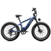 Roma All-Terrain Electric Bike with Kid Seat Indigo Blue