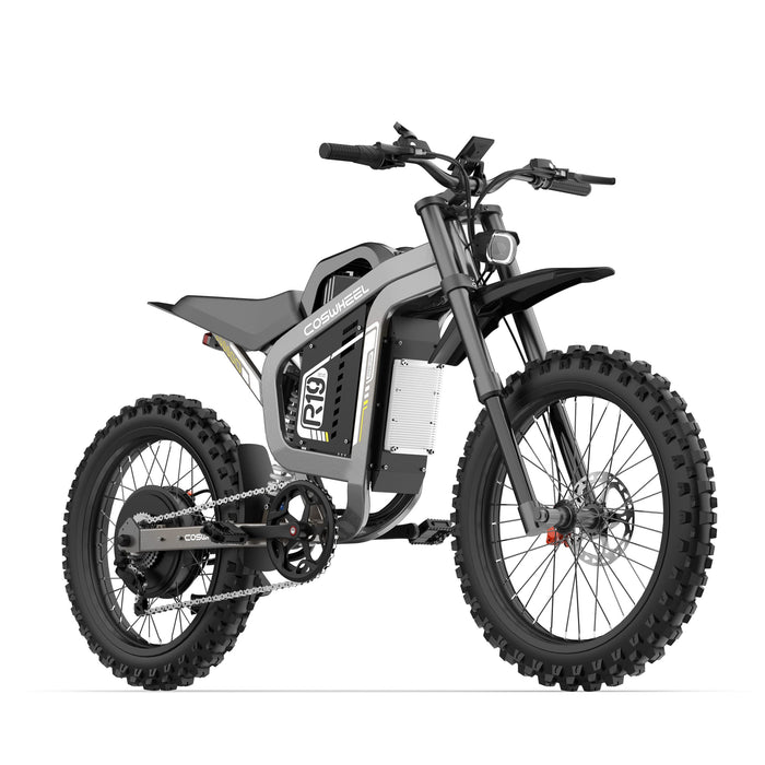COSWHEEL R19 Electric Dirt Bike - 72V 6000W Top Speed 50MPH! 100% Financing Available!