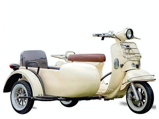 Aventura Electric Scooter Aventura-X Electric Sidecar Scooter (Sold out, pre-order now for June 12th 2023)