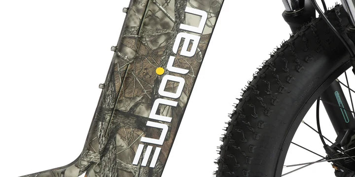 Eunorau FAT-AWD 2.0 Fat Tire Electric Bike 48V/500W+500W dual hub motor, range up to 80 miles - 100% Financing Available!