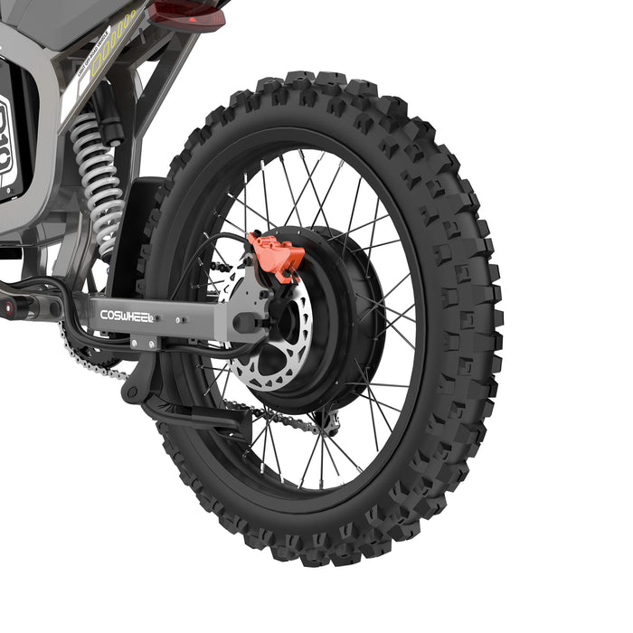 COSWHEEL R19 Electric Dirt Bike - 72V 6000W Top Speed 50MPH! 100% Financing Available!