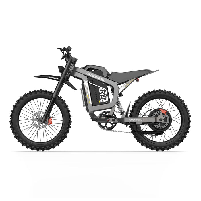 COSWHEEL R19 Electric Dirt Bike - 72V 6000W Top Speed 50MPH! 100% Financing Available!