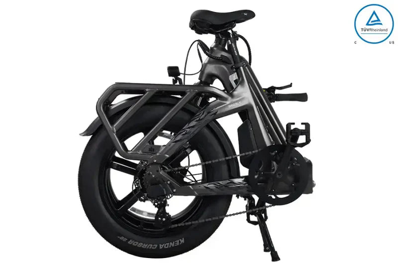 Cyke Grizzly Foldable 750W Hub-Drive Fat Tire Electric Bike - 48V 20Ah, 28 MPH, 100 Mile Range, Hydraulic Brakes - 100% Financing Available!