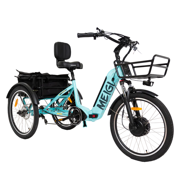 DWMEIGI Electric Bikes DWMEIGI MG2302-SILVERADO Urban Electric Trike 48V 750W 13Ah, upto 50 Mile Range