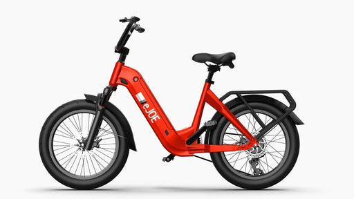 e-JOE Electric Bikes eJOE ACE Utility Cruiser Electric Bike 48V 15Ah 500W, Range upto 70 miles