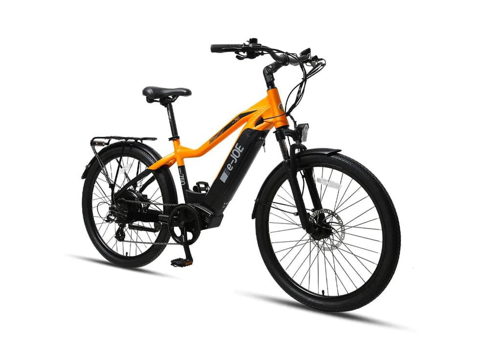 e-JOE Electric Bikes eJOE JADE SPORT Step Over Commuter Electric Bike 48V 750W 14Ah, Range up to 45 miles, Max speed 25mph