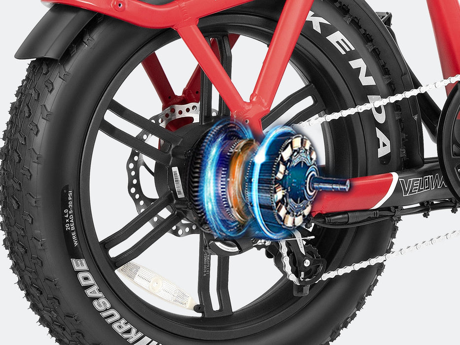 Velowave Pony Compact Step-Thru 750W Fat Tire Electric Bike