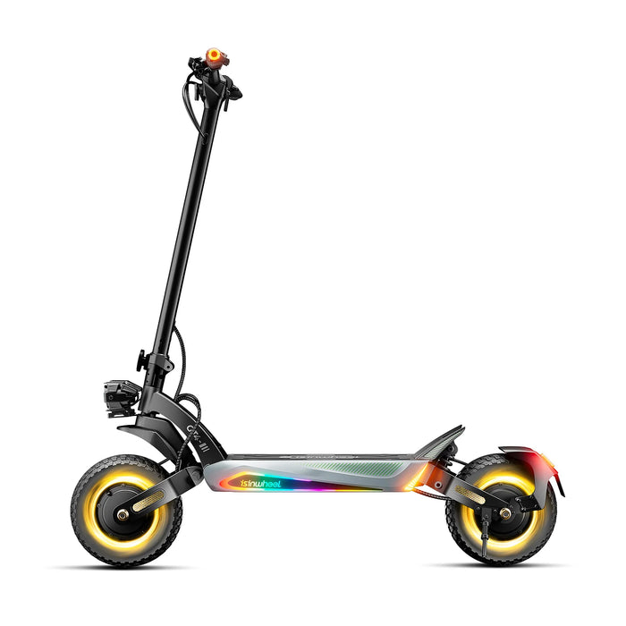isinwheel GT4 Single or Dual Motor Off Road Electric Scooter - 1200W(x2),  48V/52V, 20/18.2Ah, 35/45mph, 50-mile range - 100% Financing Available!