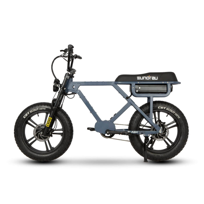 EUNORAU Electric Bike EUNORAU FLASH Electric Bike - 52V 16Ah 750-1000W, Full Suspension, Range upto 220 miles!, Max Capacity 440lbs