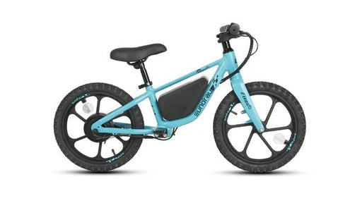 Eunorau Electric Bikes Aquamarine Eunorau EKIDS-16 Kids Electric Bike 24V, 10Ah,  180W, Hub Motor, Range up to 25 Miles, Top Speed 12.5MPH, Max Load 120 lbs