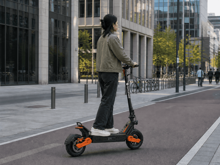 isinwheel GT1 2026 New Urban Commuter Electric Scooter - 800W 48V/10Ah 28mph - 100% Financing Available