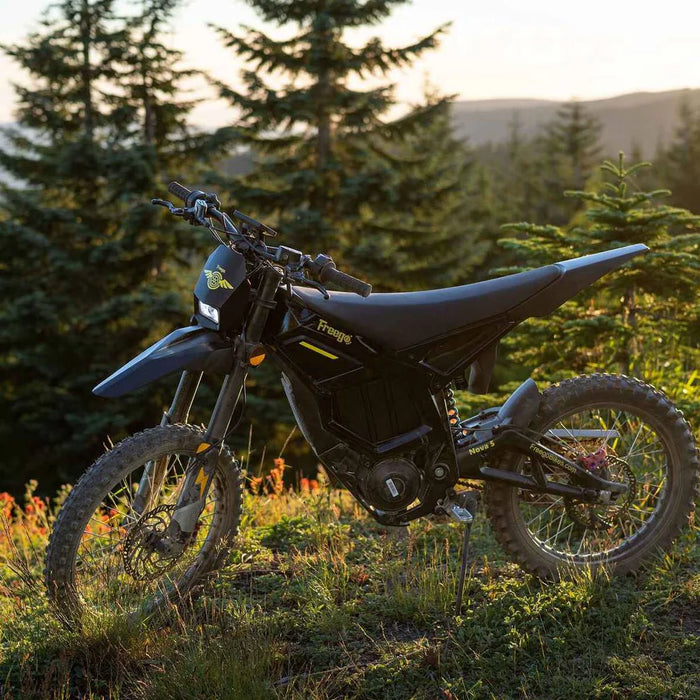Freego NOVA 5/NOVA 5 PRO Mid-Drive Off-Road Electric Dirt Bike - 72V, 40Ah, 8000W/15,000W Peak, full suspension, 4-piston hydraulic brakes, max speed 53-62MPH - 100% Financing Available