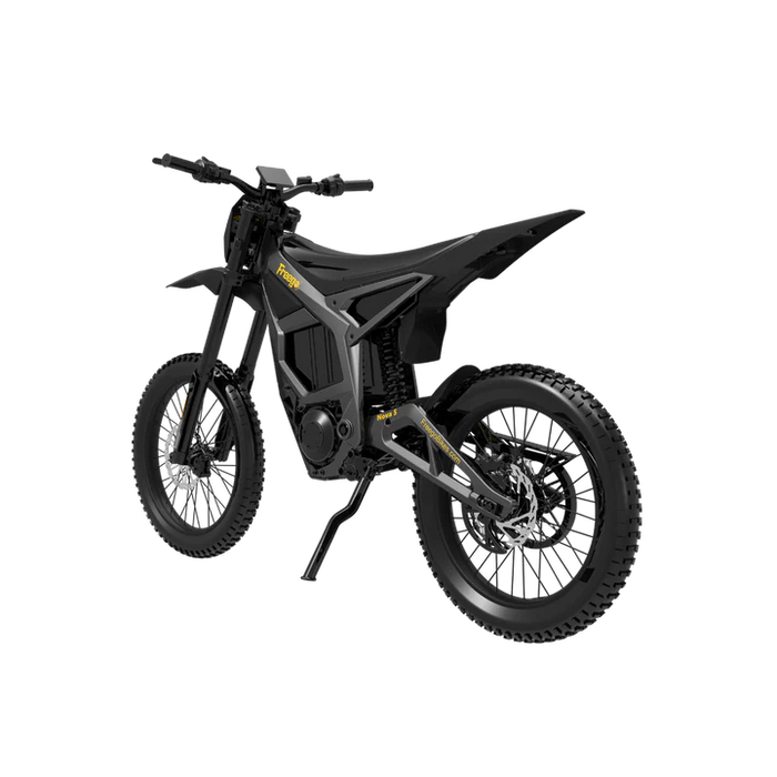 Freego NOVA 5 Mid-Drive Off-Road Electric Dirt Bike - 72V, 40Ah, 4000W, full suspension, 4-piston hydraulic brakes, max speed 53MPH - 100% Financing Available