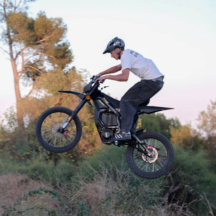Freego NOVA 5/NOVA 5 PRO Mid-Drive Off-Road Electric Dirt Bike - 72V, 40Ah, 8000W/15,000W Peak, full suspension, 4-piston hydraulic brakes, max speed 53-62MPH - 100% Financing Available