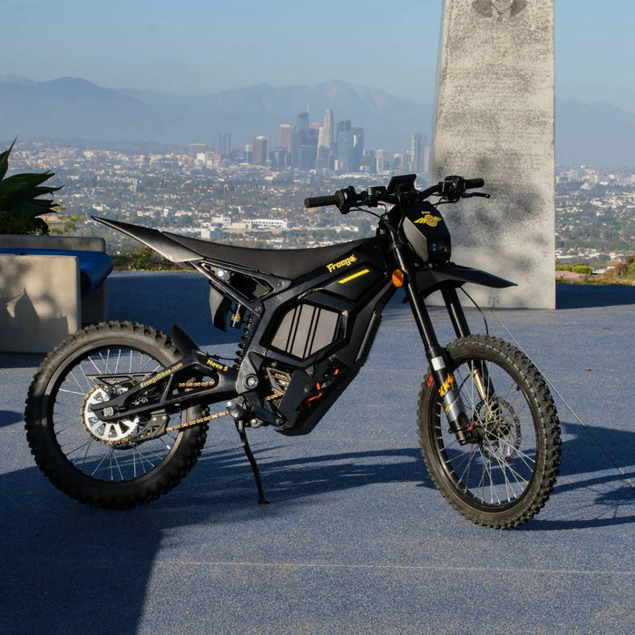 Freego NOVA 5/NOVA 5 PRO Mid-Drive Off-Road Electric Dirt Bike - 72V, 40Ah, 8000W/15,000W Peak, full suspension, 4-piston hydraulic brakes, max speed 53-62MPH - 100% Financing Available