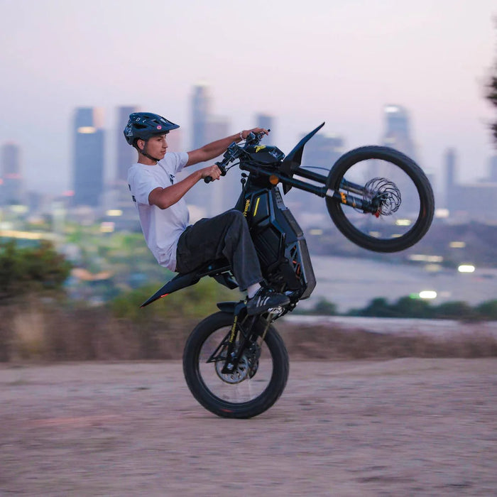 Freego NOVA 5/NOVA 5 PRO Mid-Drive Off-Road Electric Dirt Bike - 72V, 40Ah, 8000W/15,000W Peak, full suspension, 4-piston hydraulic brakes, max speed 53-62MPH - 100% Financing Available