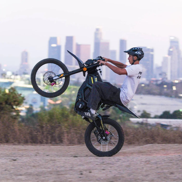 Freego NOVA 5/NOVA 5 PRO Mid-Drive Off-Road Electric Dirt Bike - 72V, 40Ah, 8000W/15,000W Peak, full suspension, 4-piston hydraulic brakes, max speed 53-62MPH - 100% Financing Available