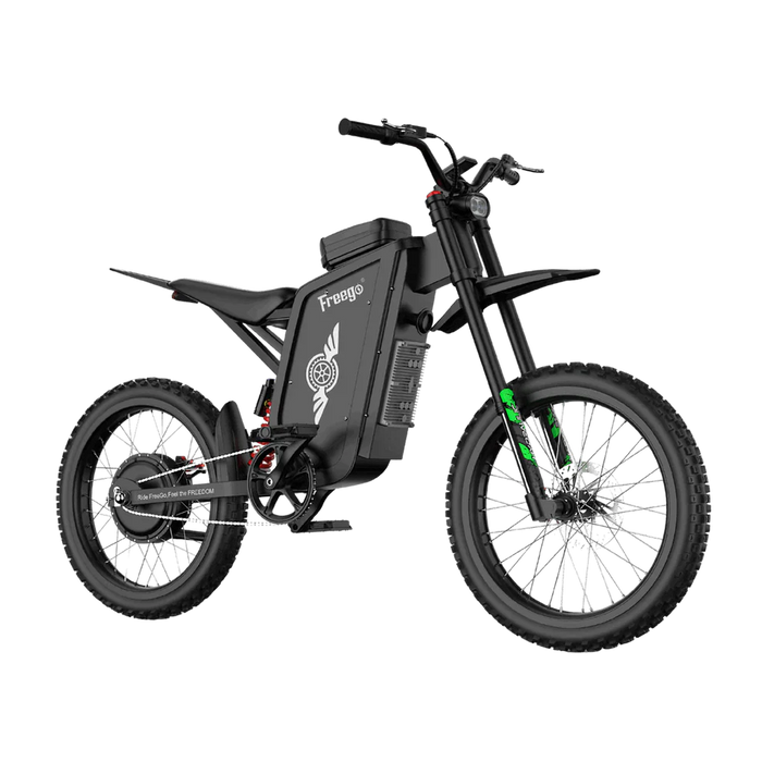 Ships Mid June - Freego X3 PRO All-Terrain Electric Dirt Bike - 72V, 50Ah, 8000W peak, 56 MPH max speed,  full suspension, hydraulic brakes - 100% Financing Available