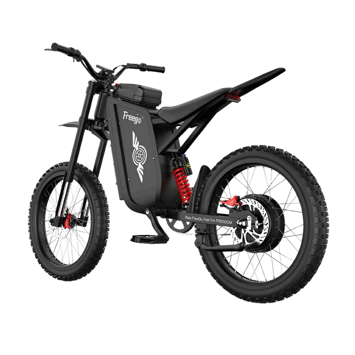 Ships Mid June - Freego X3 PRO All-Terrain Electric Dirt Bike - 72V, 50Ah, 8000W peak, 56 MPH max speed,  full suspension, hydraulic brakes - 100% Financing Available