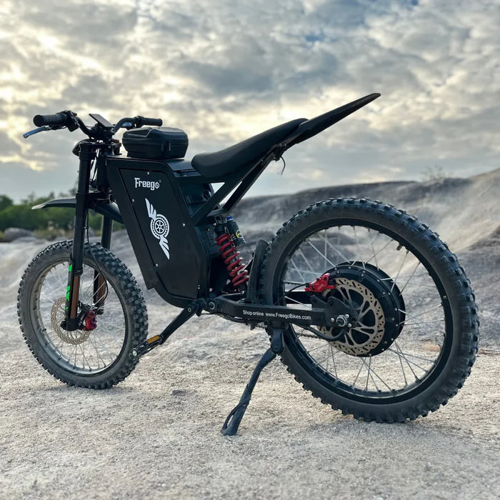 Ships Mid June - Freego X3 PRO All-Terrain Electric Dirt Bike - 72V, 50Ah, 8000W peak, 56 MPH max speed,  full suspension, hydraulic brakes - 100% Financing Available