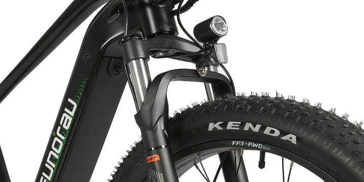 Eunorau FAT-AWD 2.0 Fat Tire Electric Bike 48V/500W+500W dual hub motor, range up to 80 miles - 100% Financing Available!