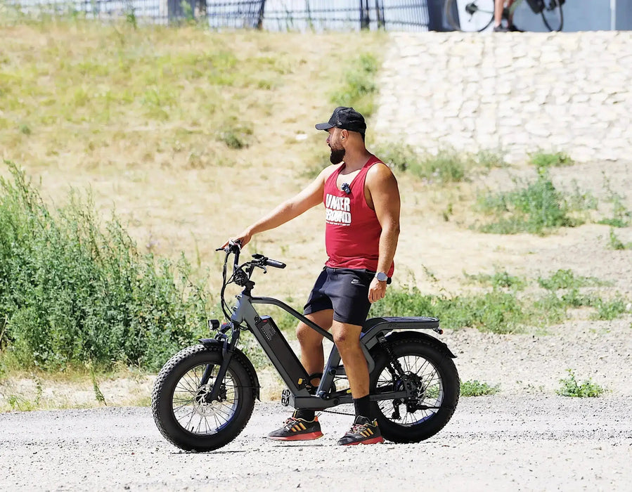 G-FORCE RS Full Suspension Fat Tire 750W Electric Bike