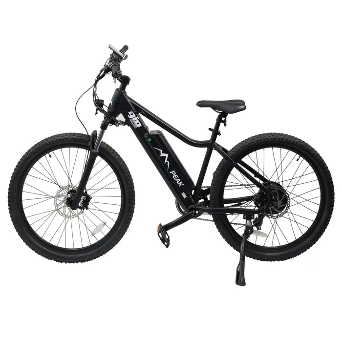 Gio Electric Bikes Black GIO PEAK ELECTRIC BIKE WITH TORQUE SENSOR CPSC 1512 TEST APPROVED