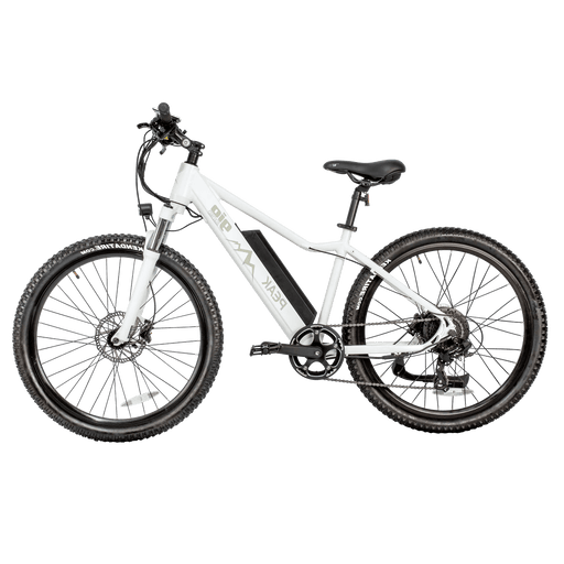 Gio Electric Bikes GIO PEAK ELECTRIC BIKE WHITE WITH TORQUE SENSOR CPSC 1512 TEST APPROVED