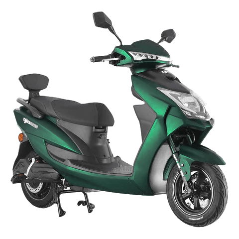 Gio Electric Motorcycle Matte Green GIO PHOENIX PR ESCOOTER
