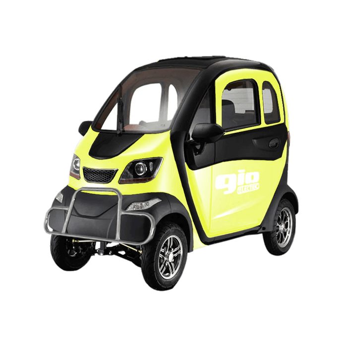 Gio Electric Rides Yellow & Black GIO GOLF ENCLOSED MOBILITY SCOOTER