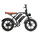 CycHunter 1000W Class 3 Moped-Style Electric Bike Full Suspension