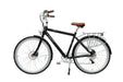 Iconic Electric Bikes Black ICONIC ULTRALIGHT STEP-OVER 350W 36V 7Ah speed up to 20mph