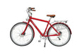 Iconic Electric Bikes Red ICONIC ULTRALIGHT STEP-OVER 350W 36V 7Ah speed up to 20mph