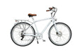 Iconic Electric Bikes White ICONIC ULTRALIGHT STEP-OVER 350W 36V 7Ah speed up to 20mph