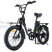 Isinwheel Electric Bikes Black Isinwheel U7 500W Cargo Bike - 48V 10.4Ah Battery 7 Speed - Financing Available!