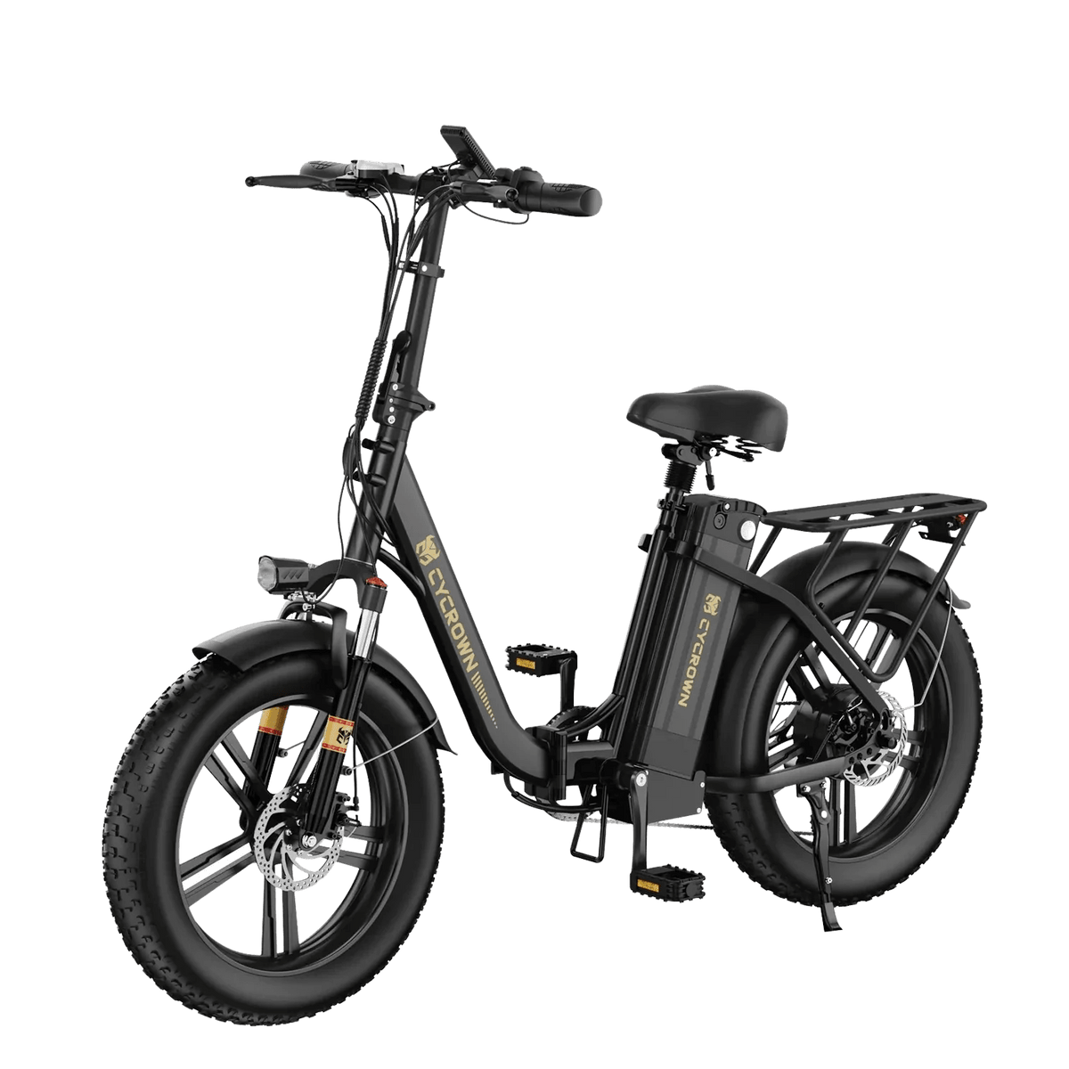 CYCROWN EBIKE FREE 500W (750W max power) 75 Miles (125KM) Long Range