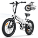 Isinwheel Electric Bikes White Isinwheel U5 500W Folding Electric Bike - 500W - Financing Available!