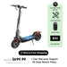 Isinwheel GT2 Isinwheel GT2 Off Road Electric Scooter - 1000W 48V/15Ah 28mph - Financing Available