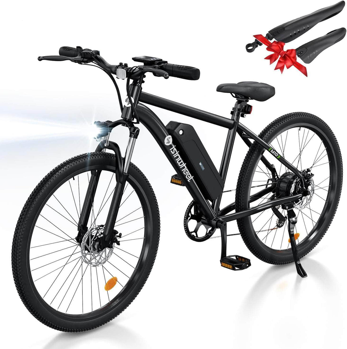 isinwheel M10 Electric Commuter Bike 500W, 46 Miles Max Range