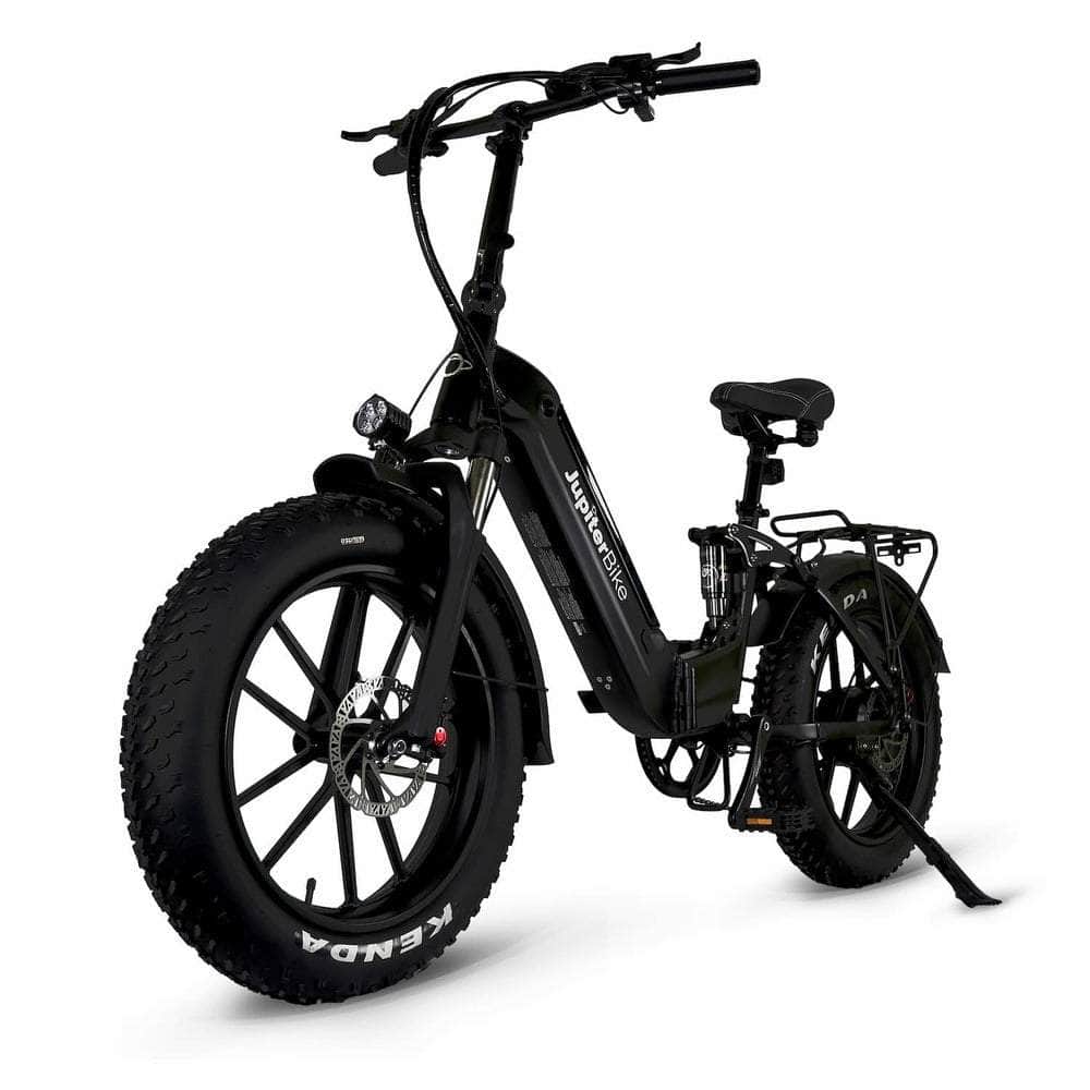Jupiter Defiant ST Black Fat Tire Folding Electric Bike 750W, 48V