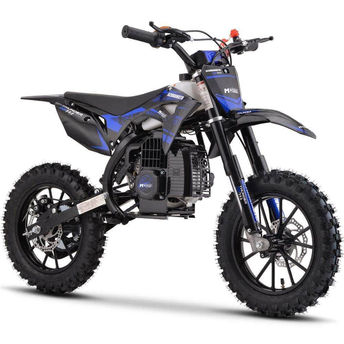 Mototec Dirt Bike Blue MotoTec Thunder 50cc 2-Stroke Kids Gas Dirt Bike