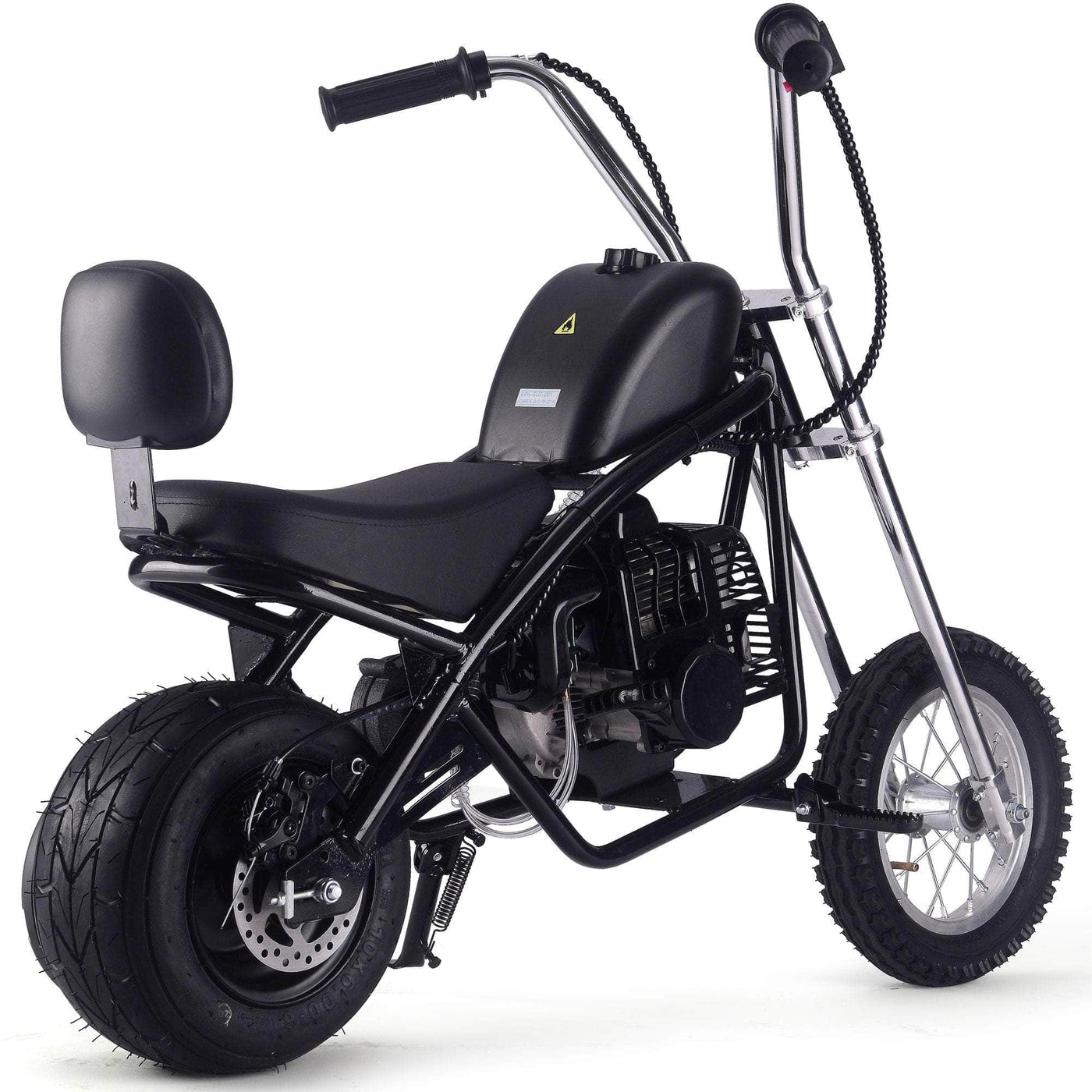 MotoTec 49cc 2-stroke Kids Gas Mini Chopper V2 - 100% Financing Availa ...