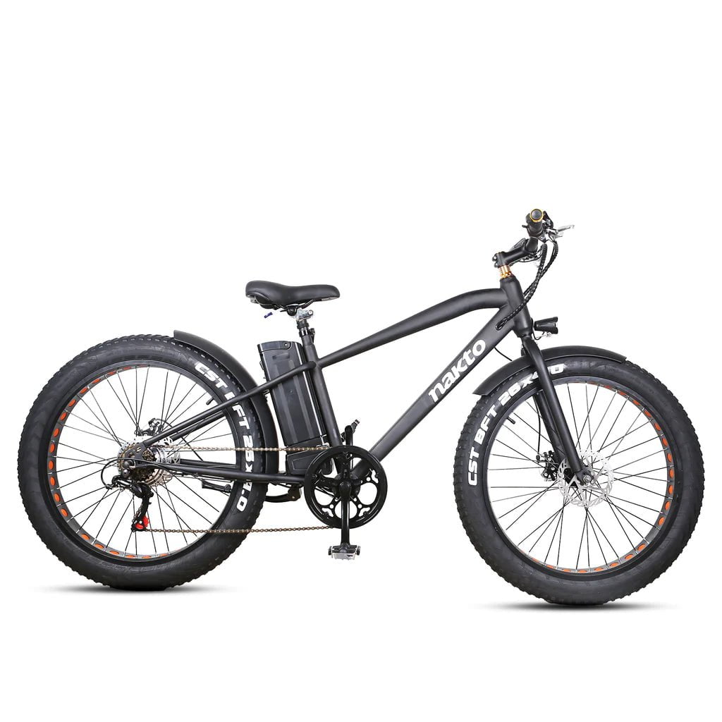 NAKTO 26" Cruiser 36V 300W Electric Fat Tire Bike — Urban Bikes Direct